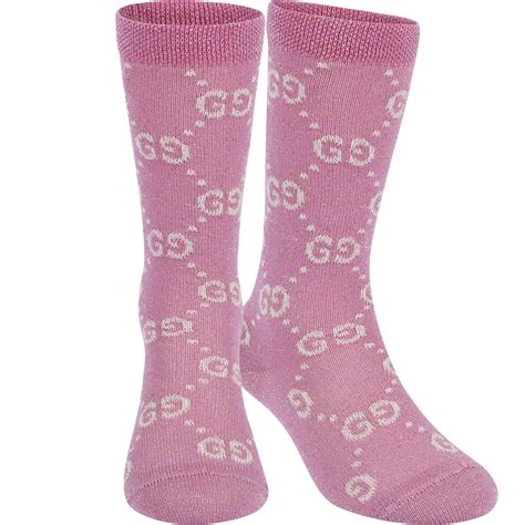 gucci pink gg socks|pink gucci socks for women.